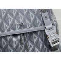 Dior Unisex CD Hit The Road Backpack Dior Gray CD Diamond Canvas (10)