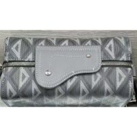 Dior Unisex CD Lingot 22 Bag Dior Gray CD Diamond Canvas (12)