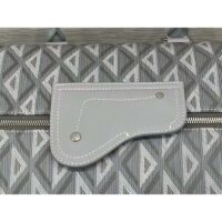 Dior Unisex CD Lingot 50 Duffle Bag Gray CD Diamond Canvas (3)