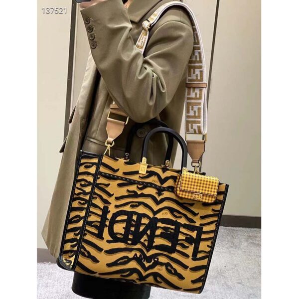 Fendi Unisex Fendi Sunshine Medium Shopper Bag Spring Festival Capsule Collection (2)