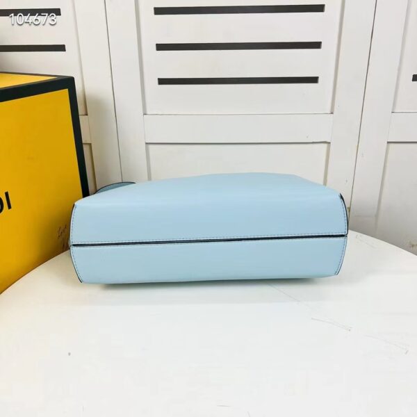 Fendi Women First Medium Light Blue Leather Bag (1)