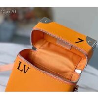 Louis Vuitton LV Men Vertical Soft Trunk Bag Saffron Yellow Cowhide Leather (1)