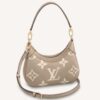 Louis Vuitton LV Unisex Bagatelle Mini Hobo Handbag Monogram Empreinte Embossed Grained Cowhide