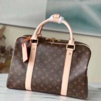 Louis Vuitton LV Unisex Carryall Coated Canvas VVN Shiny Golden Brass (7)