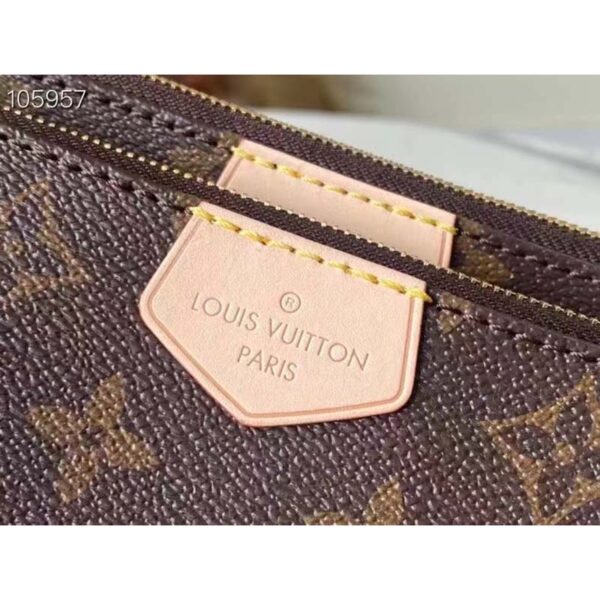 Louis Vuitton LV Unisex Multi Pochette Accessoires My LV World Tour Monogram Coated Canvas (6)