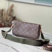 Louis Vuitton LV Unisex Multi Pochette Accessoires My LV World Tour Monogram Coated Canvas