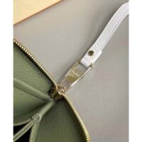 Louis Vuitton LV Unisex Zippy Wallet Green Monogram Empreinte Embossed Supple Grained Cowhide (7)