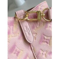 Louis Vuitton LV Women NéoNoé Bucket Bag Pink Sprayed Embossed Grained Cowhide (10)