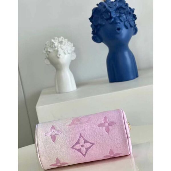 Louis Vuitton LV Women Papillon BB Handbag Sunrise Pastel Monogram Coated Canvas (7)