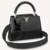 Louis Vuitton Women Capucines BB Handbag Noir Taurillon Calfskin Karung Leather