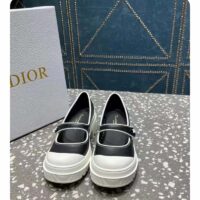 Dior Women CD Shoes D-Doll 2.0 Pump Black White Supple Calfskin 3.5 cm Heel (5)