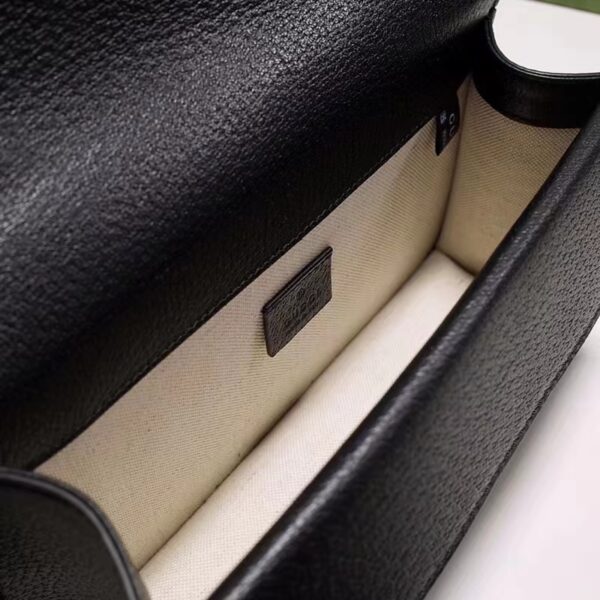 Gucci Women Dionysus Small GG Shoulder Bag Black Ivory GG Denim Jacquard (11)