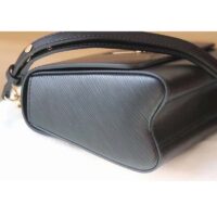 Louis Vuitton LV Women Twist MM Handbag Black Epi Grained Cowhide Leather (1)