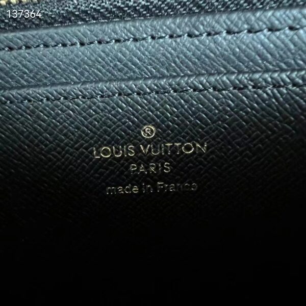Louis Vuitton Unisex Twist Wallet Black Gold Epi Grained Cowhide Leather (5)