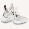 Louis Vuitton Women LV Archlight Sneaker Since 1854 Beige Jacquard Textile