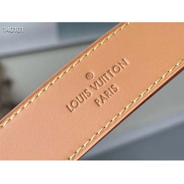 Louis Vuitton Women LV CarryAll PM Handbag Brown Monogram Coated Canvas (11)