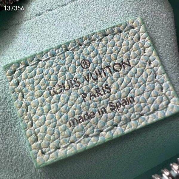 Louis Vuitton Women LV Speedy Bandouliere 20 Bag Green Embossed Grained Cowhide Leather (2)