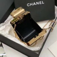 Chanel Women CC Evening Bag Metal Gold (12)