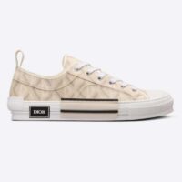 Dior Unisex B23 Low Top Sneaker Natural CD Diamond Canvas