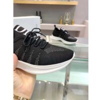 Dior Unisex CD B25 Sneaker Black Neoprene Technical Mesh Low-Top Lace-Up (5)