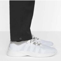 Dior Unisex CD B25 Sneaker Gray Neoprene White Technical Mesh Low-Top Lace-Up (3)