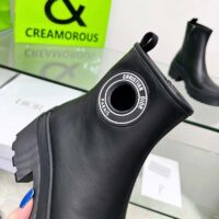 Dior Women CD Symbol Ankle Boot Black Supple Calfskin 15 Cm High (2)