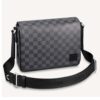 Louis Vuitton LV Men District PM Bag Damier Graphite Coated Canvas