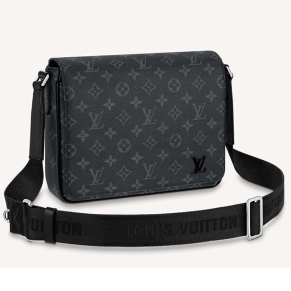 Louis Vuitton LV Men District PM Bag in Monogramme Eclipse Coated Canvas (13)