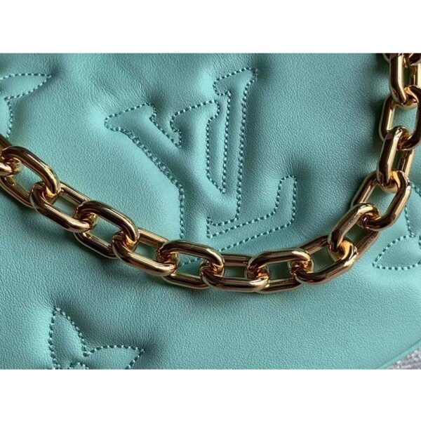 Louis Vuitton LV Women Over The Moon Vert D’Eau Green Quilted Embroidered Calf (5)