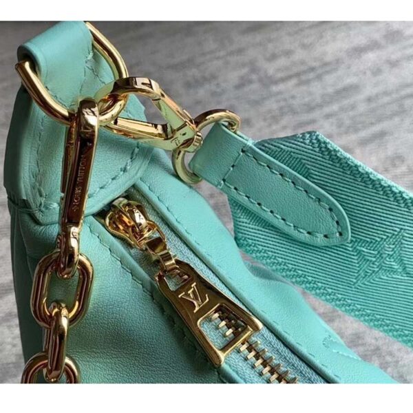 Louis Vuitton LV Women Over The Moon Vert D’Eau Green Quilted Embroidered Calf (6)