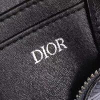 Dior Unisex CD Messenger Pouch Dior Gray CD Diamond Canvas (1)