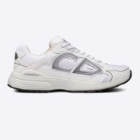 Dior Unisex Shoes CD B30 Sneaker White Mesh Technical Fabric