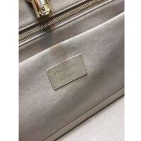 Dior Women CD Medium Dior Essential Tote Bag Hazelnut Archicannage Calfskin (3)