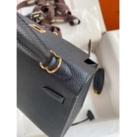 Hermes Women Kelly Sellier 32 Bag in Togo Leather with Gold Hardware-Black (11)