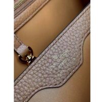 Louis Vuitton LV Women Capucines Mini Handbag Brown Taurillon Python Leather (4)