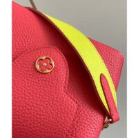 Louis Vuitton LV Women Capucines Mini Handbag Dragon Fruit Pink Cedrat Taurillon Leather (11)