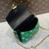 Louis Vuitton LV Women Micro Métis Bag Green Monogram Jacquard Velvet (1)