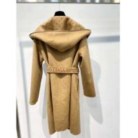 Louis Vuitton LV Women Signature Double Face Short Wrap Coat Wool-Silk Regular Fit (10)