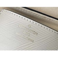 Louis Vuitton LV Women Twist MM Chain Bag White Epi Grained Cowhide Leather (8)