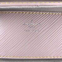 Louis Vuitton LV Women Twist MM Handbag Galet Gray Epi Grained Cowhide Leather (5)