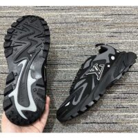 Louis Vuitton Unisex LV Runner Tatic Sneaker Black Mix Materials Rubber Outsole (9)