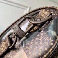 Louis Vuitton LV Unisex Keepall Bandoulière 25 Monogram Chess Coated Canvas PVC (2)