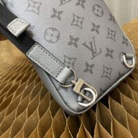 Louis Vuitton LV Unisex Outdoor Sling Bag Gunmetal Gray Monogram Coated Canvas (1)