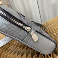 Louis Vuitton LV Unisex Outdoor Sling Bag Gunmetal Gray Monogram Coated Canvas (1)