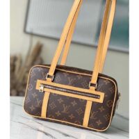 Louis Vuitton LV Women Cité Handbag Monogram Coated Canvas Cowhide Leather (1)