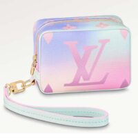 Louis Vuitton LV Women Wapity Case Sunrise Pastel Monogram Coated Canvas