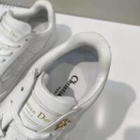 Dior Unisex Shoes CD Dior Star Sneaker White Calfskin Suede (4)