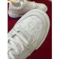 Dior Women CD Dior One Sneaker White Dior Oblique Perforated Calfskin (11)