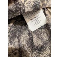 Dior Women CD Shirt Dress Hazelnut Cotton Voile Toile De Jouy Motif (12)