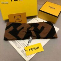 Fendi Women FF Band Multicolor Wool and Viscose Band (1)